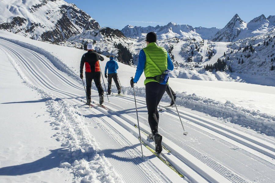  Cross-country skiing in Ischgl