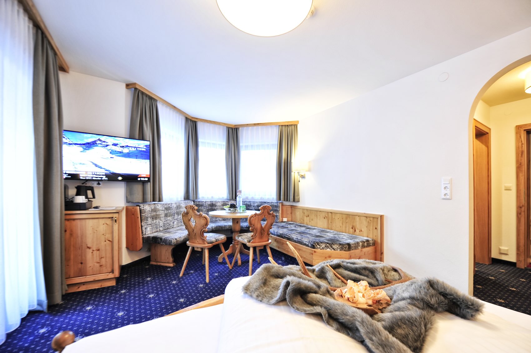 Bellevue Ischgl Dreibettzimmer Rooms